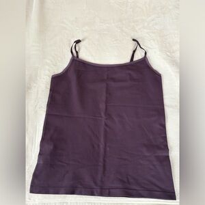 Ann Taylor Purple Fitted Camisole Top